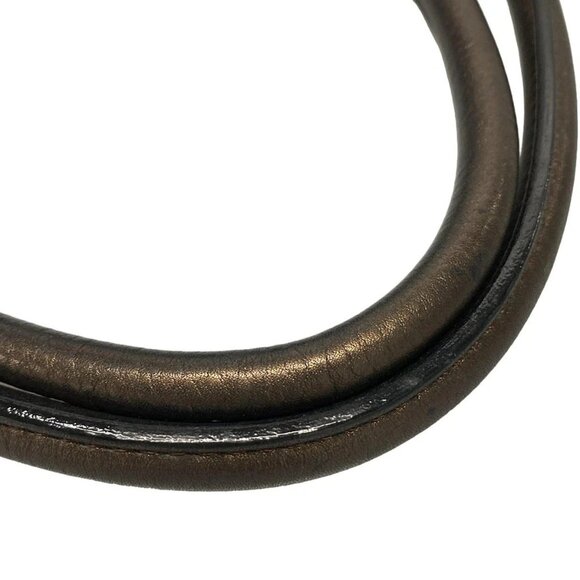 Auth LOUIS VUITTON L M95999 Acajou Mahina - RC2078 Handbag - Picture 8 of 16